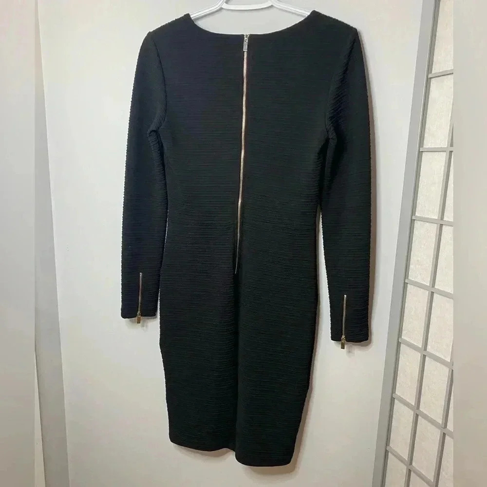 Dynamite - Black Long sleeved Dress - Small - Picture 5 of 6